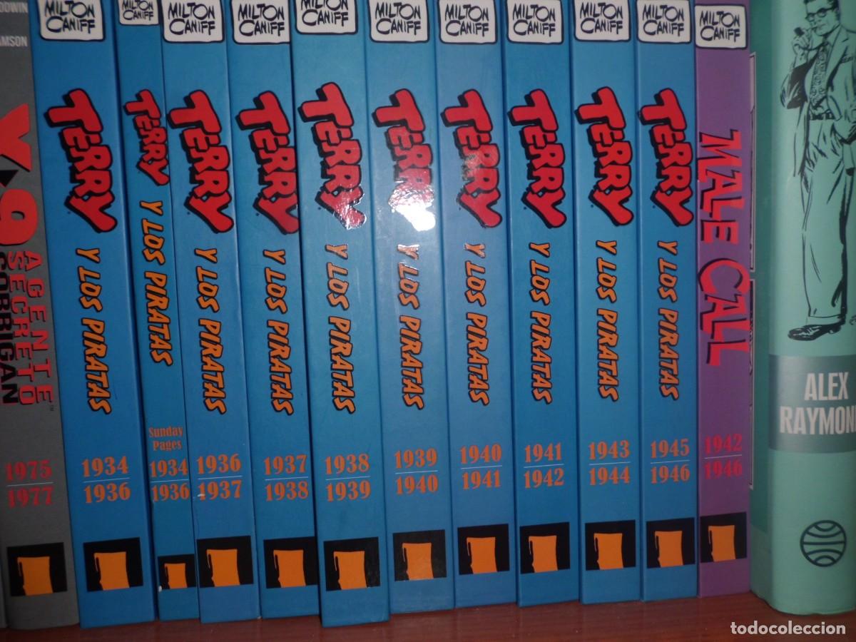 C&oacute;mics: TERRY Y LOS PIRATAS 10 TOMOS DOLMEN - Foto 1