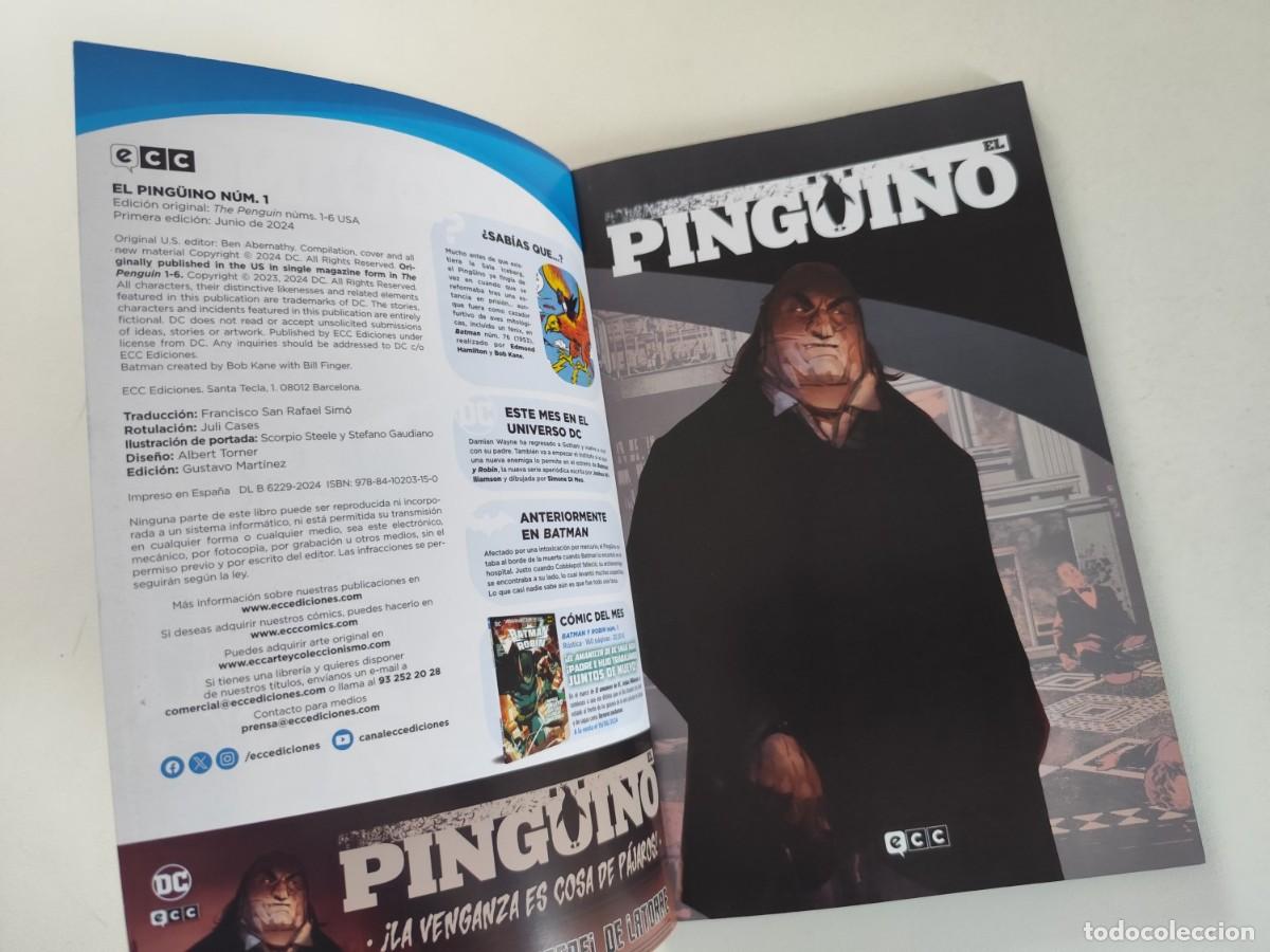 C&oacute;mics: EL AMANECER DE DC - EL PING&Uuml;INO (Tom King, Rafael de Latorre, Stevan Subic) ~ DC/ECC (2025) - Foto 2