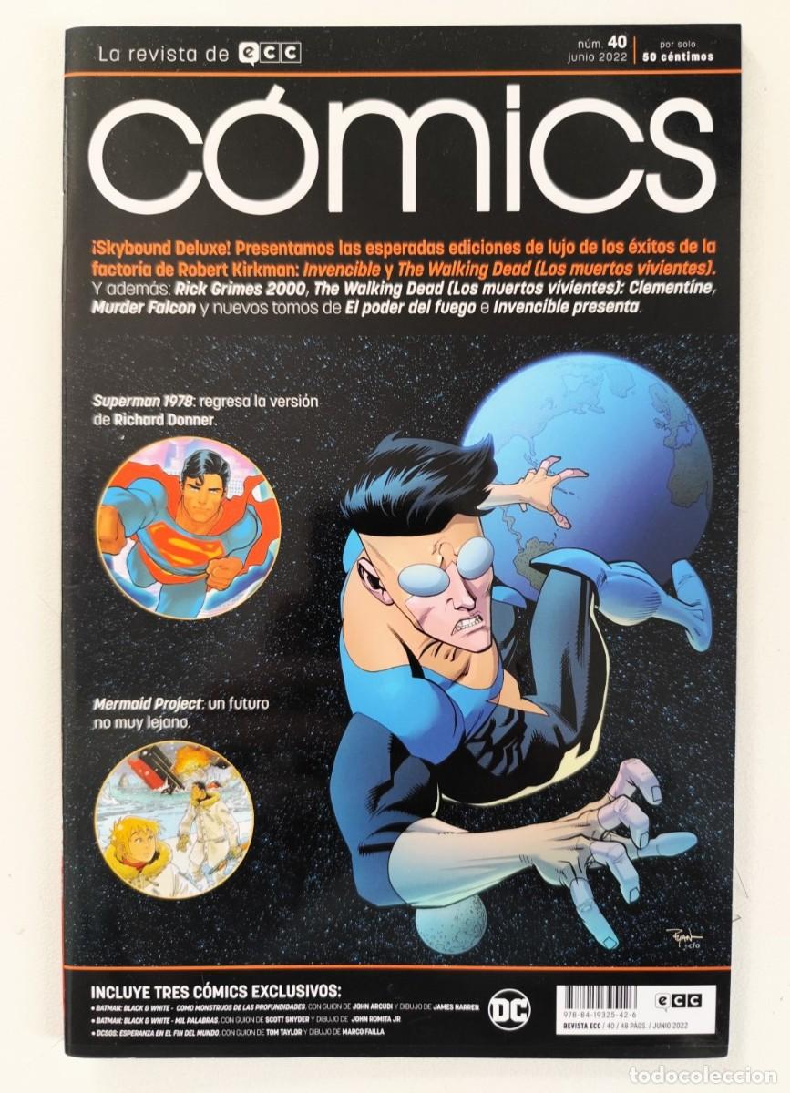 C&oacute;mics: LA REVISTA DE ECC COMICS N&ordm; 40 - SKYBOUND / SUPERMAN 1978 ~ ECC (JUNIO 2022) - Foto 1