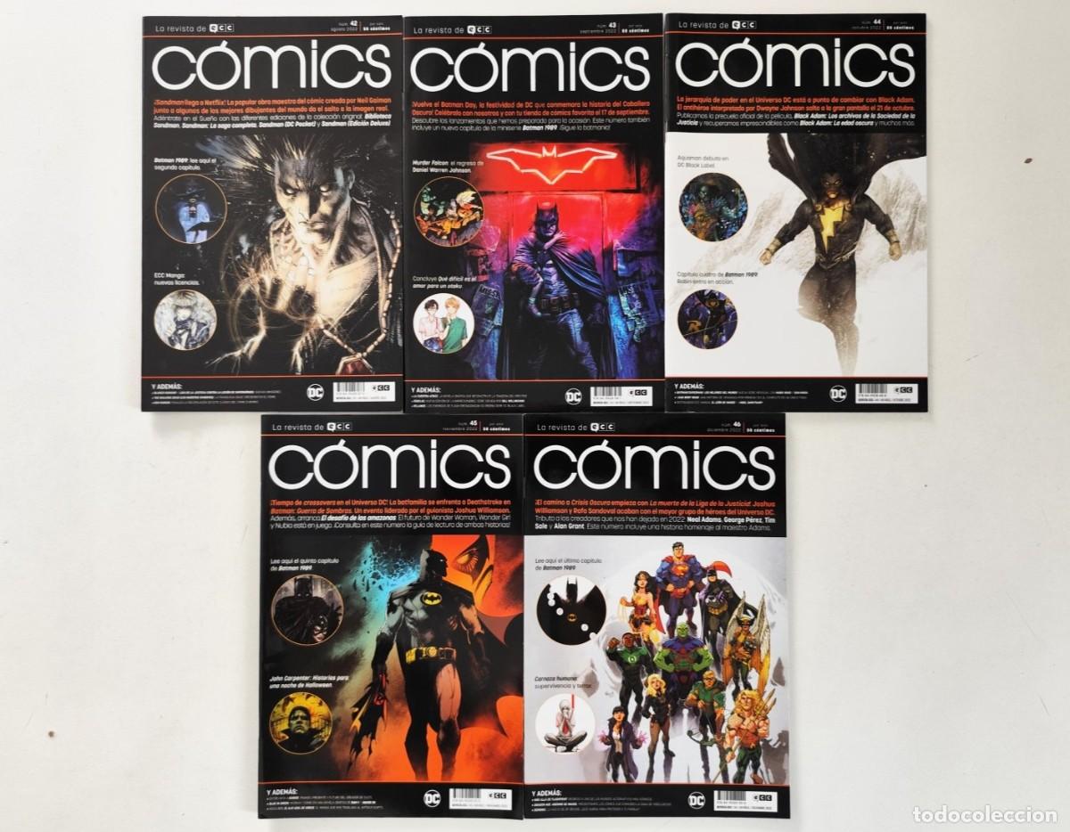 C&oacute;mics: LA REVISTA DE ECC COMICS N&ordm;s 42 a 46 - BATMAN 1989 ~ ECC (2022) - Foto 1