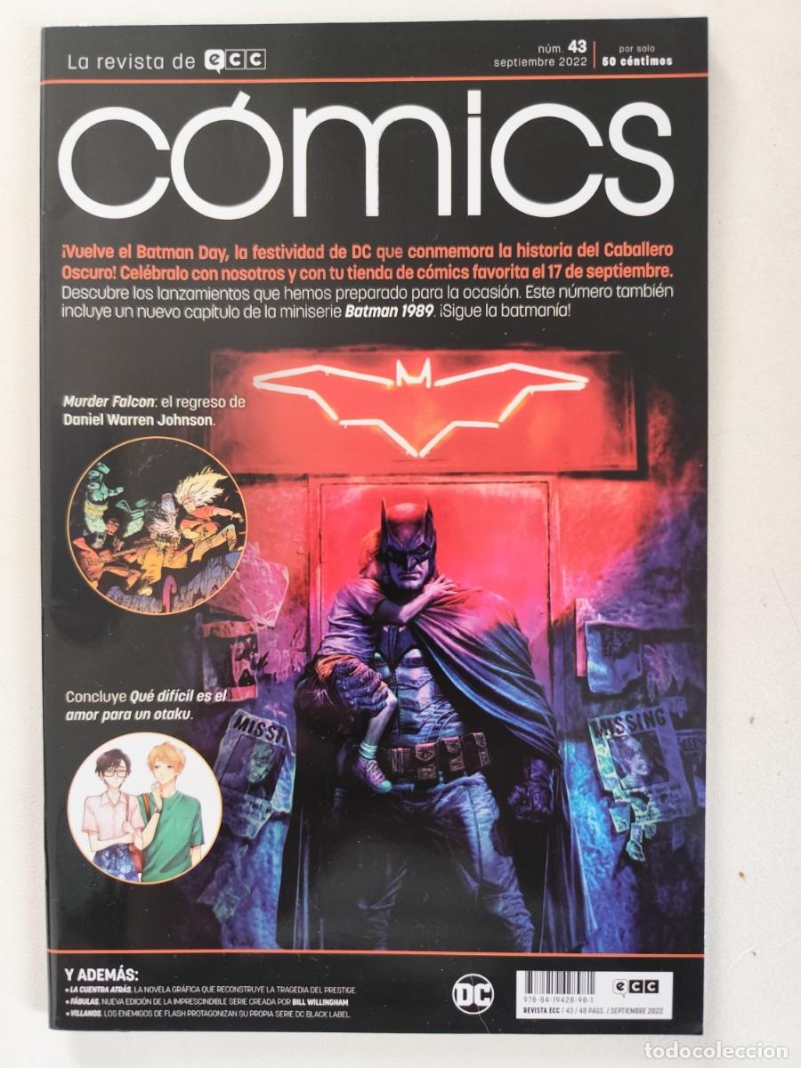 C&oacute;mics: LA REVISTA DE ECC COMICS N&ordm;s 42 a 46 - BATMAN 1989 ~ ECC (2022) - Foto 4