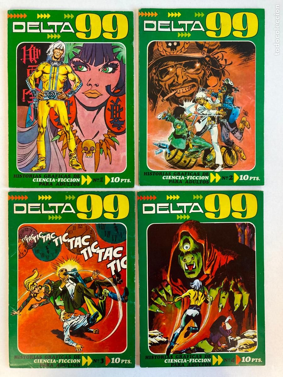 C&oacute;mics: DELTA 99 - LOTE DE LOS 20 PRIMEROS NUMEROS - I.M.D.E. 1968-70 - Foto 2