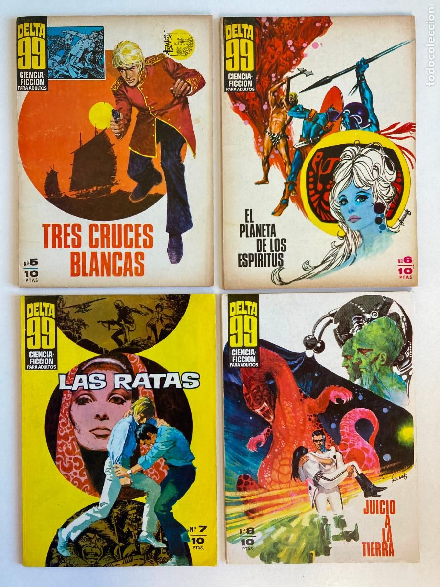 C&oacute;mics: DELTA 99 - LOTE DE LOS 20 PRIMEROS NUMEROS - I.M.D.E. 1968-70 - Foto 3