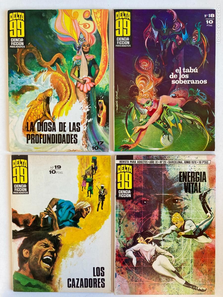 C&oacute;mics: DELTA 99 - LOTE DE LOS 20 PRIMEROS NUMEROS - I.M.D.E. 1968-70 - Foto 6