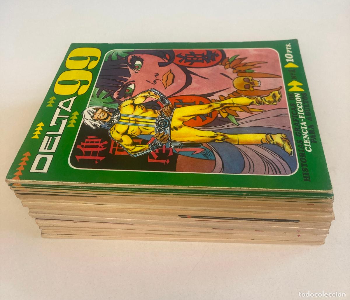 C&oacute;mics: DELTA 99 - LOTE DE LOS 20 PRIMEROS NUMEROS - I.M.D.E. 1968-70 - Foto 1