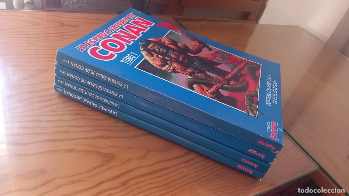 C&oacute;mics: Espada Salvaje de Conan Vol 3, Retapados 1 al 4 completa - Foto 1
