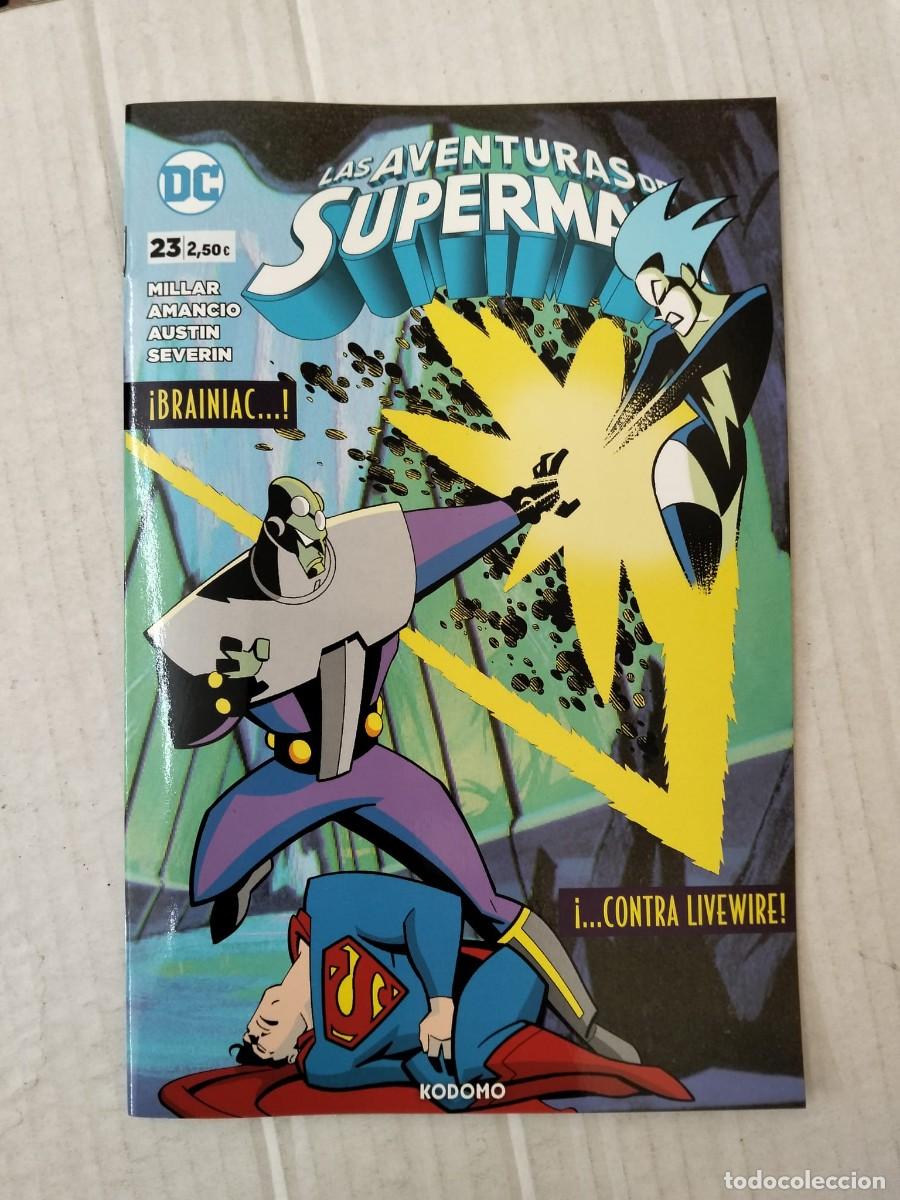 C&oacute;mics: LAS AVENTURAS DE SUPERMAN n&ordm; 23. Millar, Amancio, Austin... ECC - Foto 1