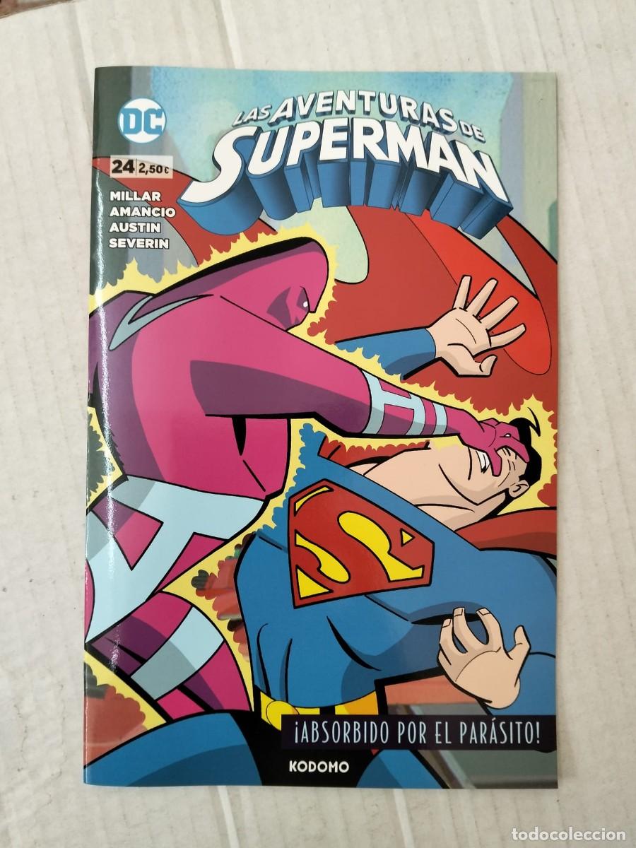 C&oacute;mics: LAS AVENTURAS DE SUPERMAN n&ordm; 24. Millar, Amancio, Austin... ECC - Foto 1