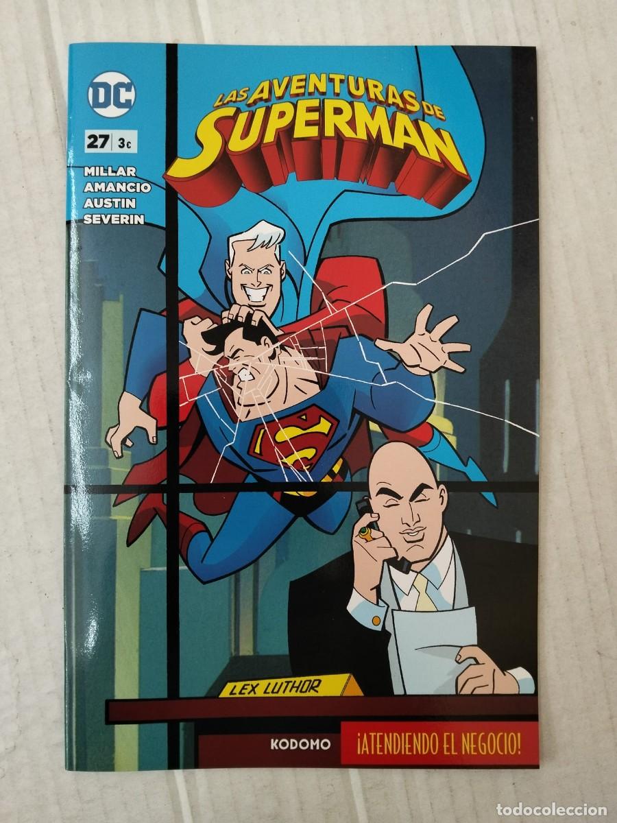 C&oacute;mics: LAS AVENTURAS DE SUPERMAN n&ordm; 27. Millar, Amancio, Austin... ECC - Foto 1