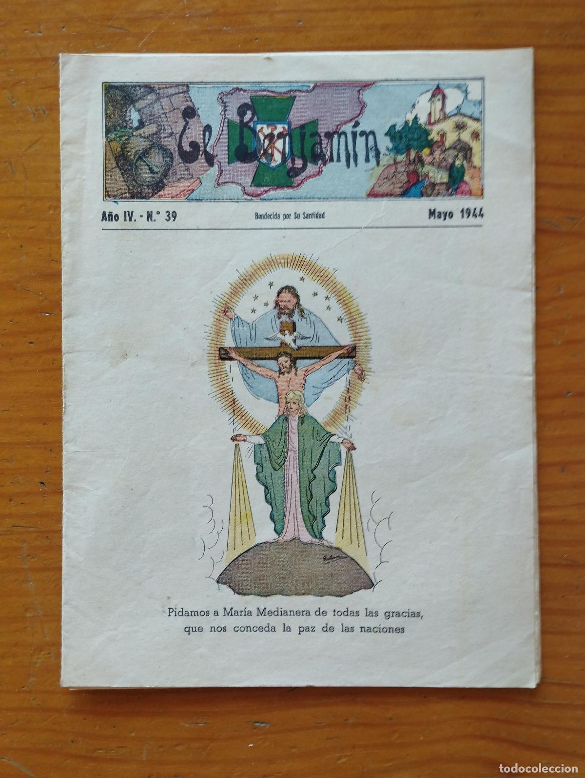 C&oacute;mics: El Benjam&iacute;n n&ordm; 39/ Mayo 1944 - Foto 1