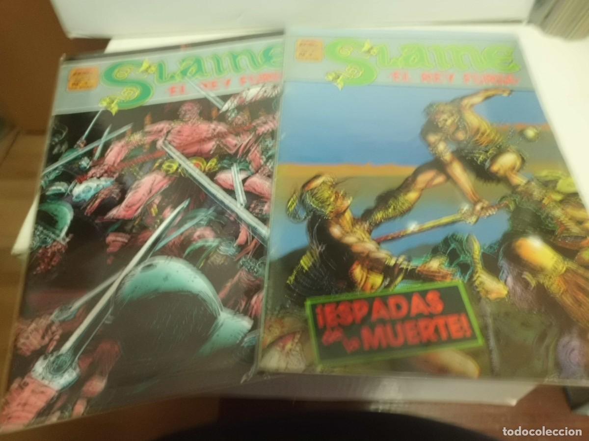 C&oacute;mics: SLAINE EL REY FURIA COMPLETA 2N&ordm; MC - Foto 1