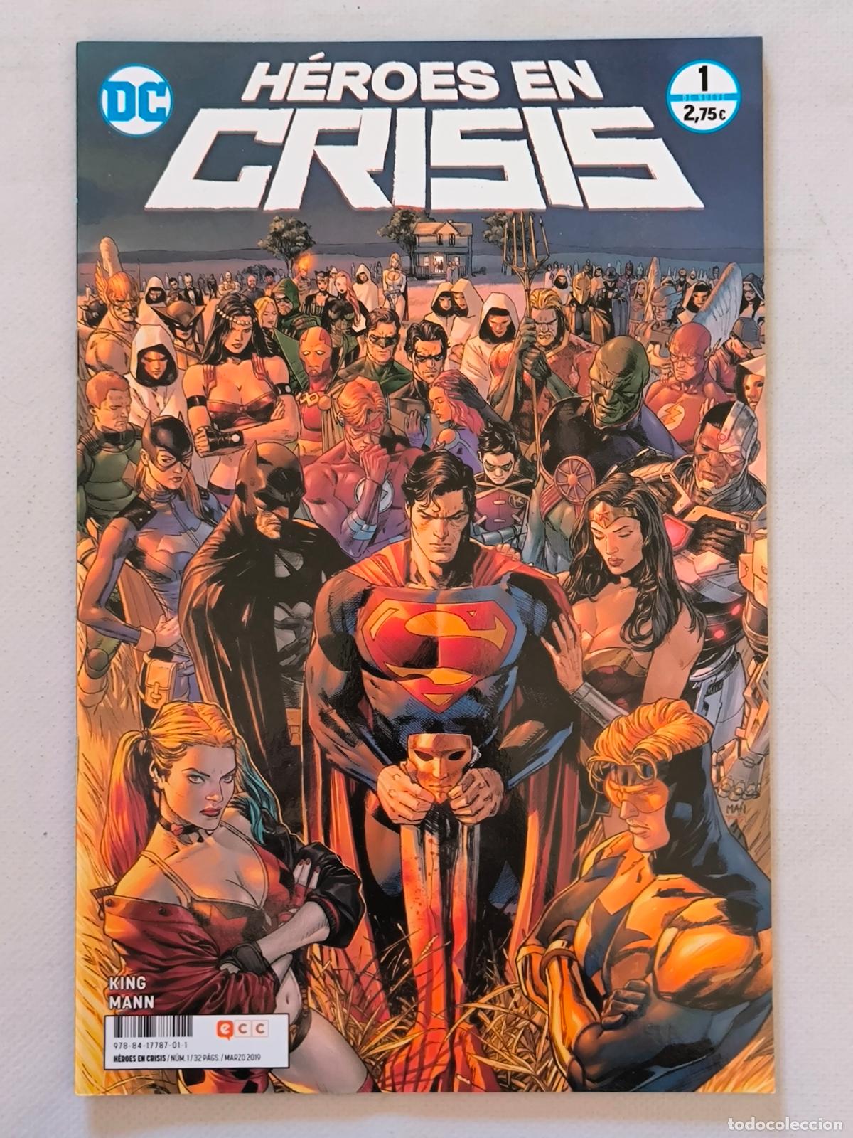 C&oacute;mics: HEROES EN CRISIS N&ordm; 1 - DC - ECC (Q) - Foto 1