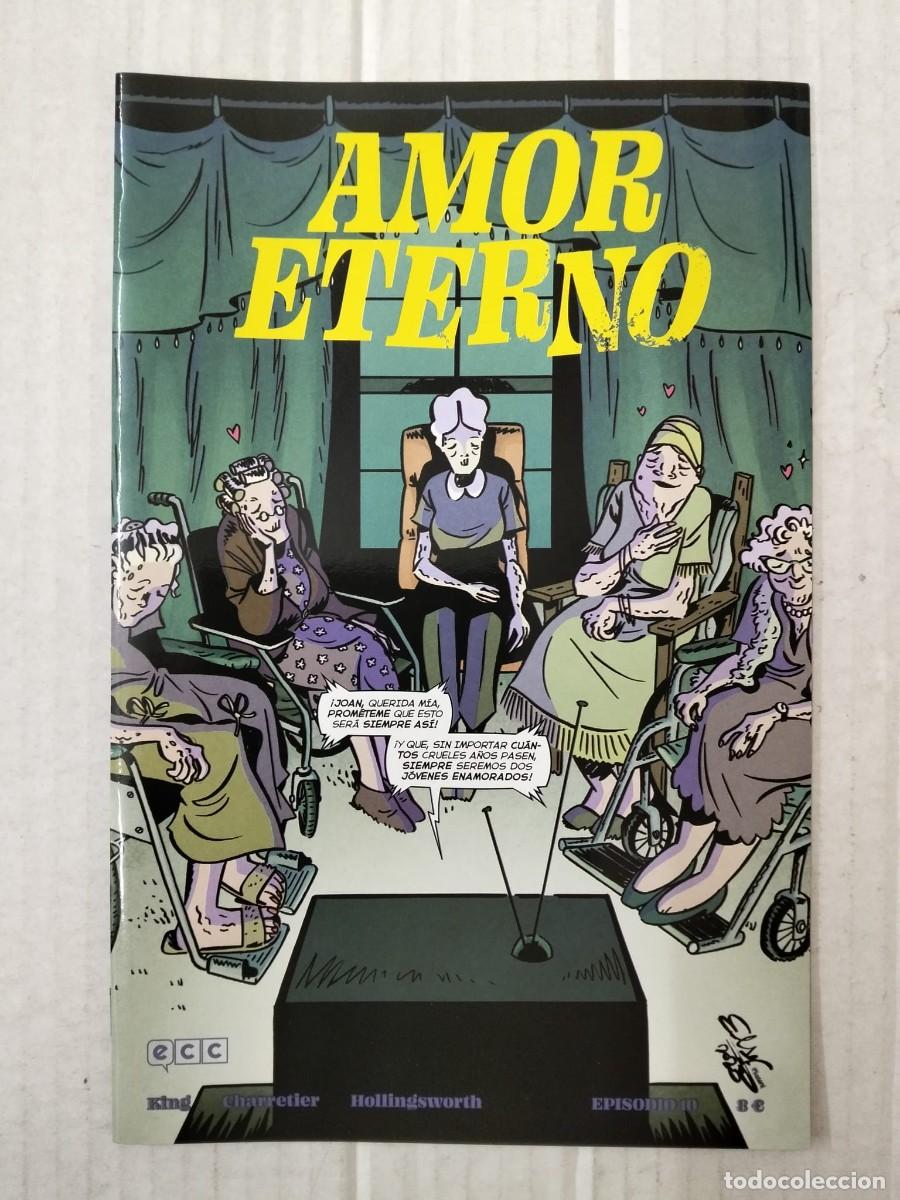 C&oacute;mics: AMOR ETERNO n&ordm; 10, de Tom King y Elsa Charretier. ECC - Foto 1