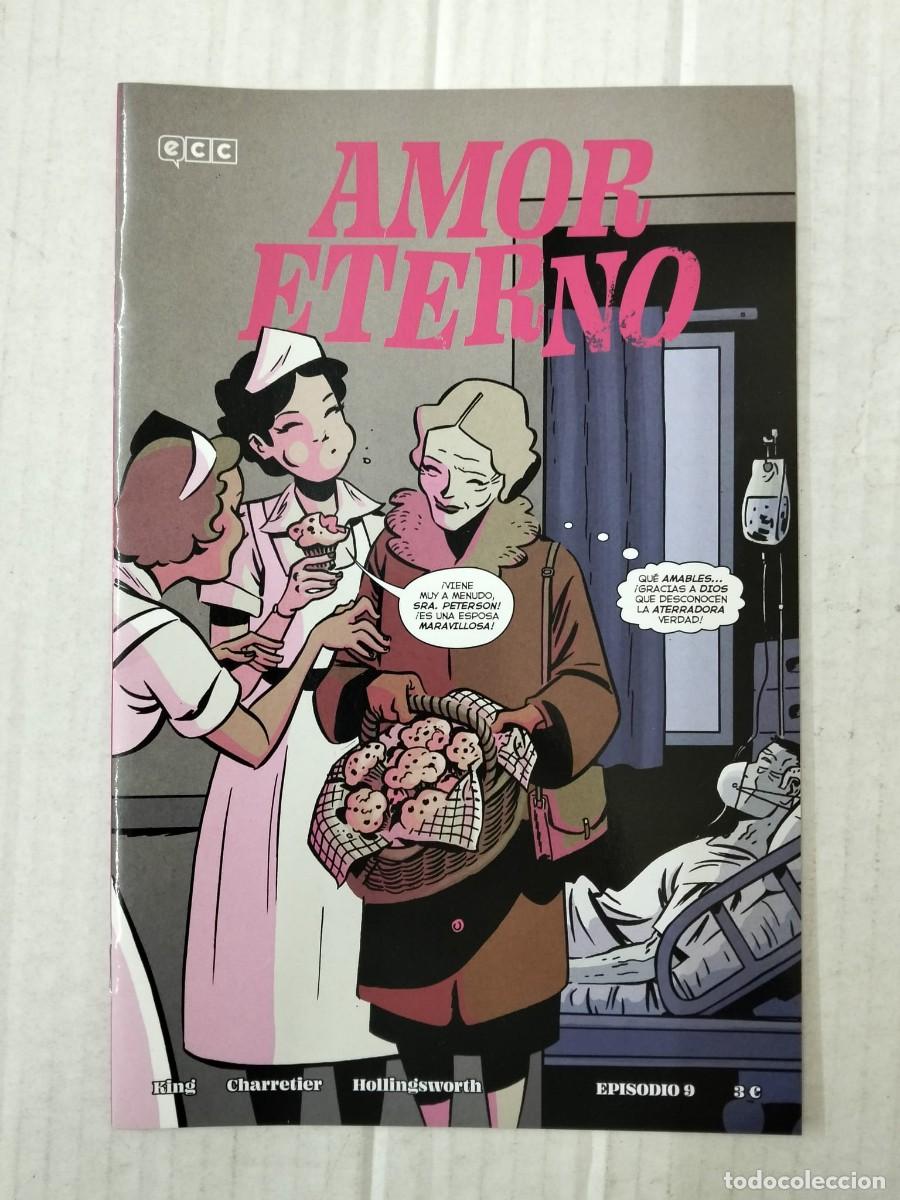 C&oacute;mics: AMOR ETERNO n&ordm; 9, de Tom King y Elsa Charretier. ECC - Foto 1