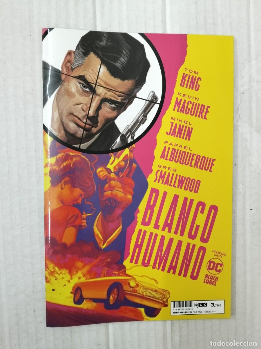C&oacute;mics: BLANCO HUMANO n&ordm; 7, de Tom King, Mikel Jan&iacute;n, Kevin Maguire... ECC - Foto 1