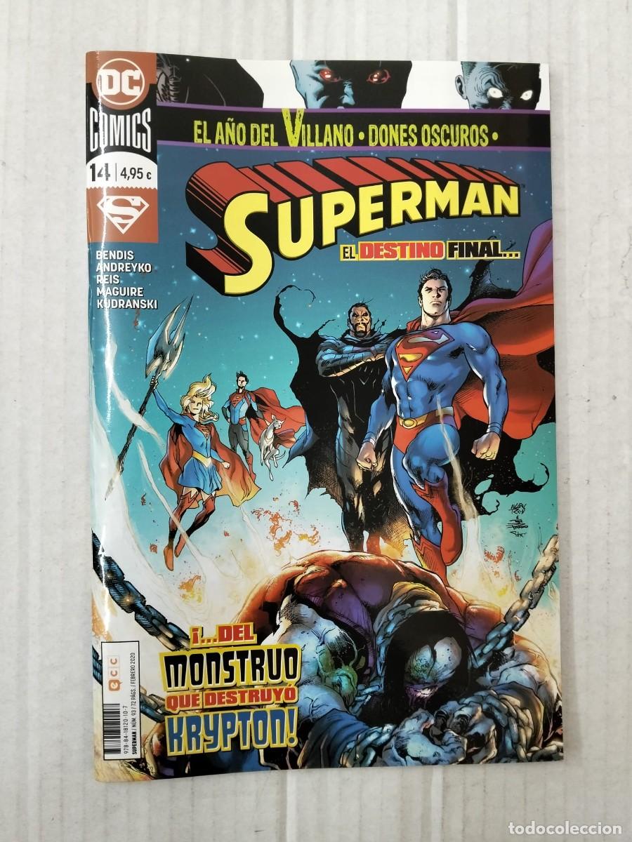C&oacute;mics: SUPERMAN n&ordm; 14 / 93. Bendis, Reis, Andreyko, Maguire... ECC - Foto 1