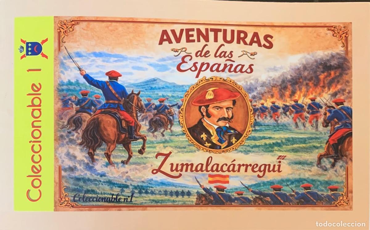 C&oacute;mics: Aventuras de las Espa&ntilde;as- Zumalac&aacute;rregui - Foto 1