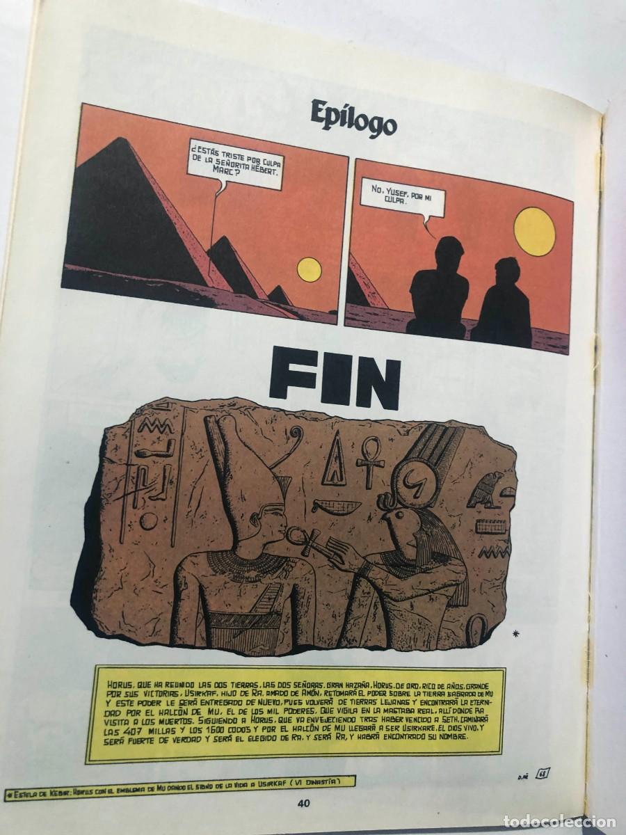 C&oacute;mics: EN BUSCA DE LA ATLANTIDA / 2&ordf; PARTE EL HALC&Oacute;N DE MU / HURLANT 1983 - Foto 4