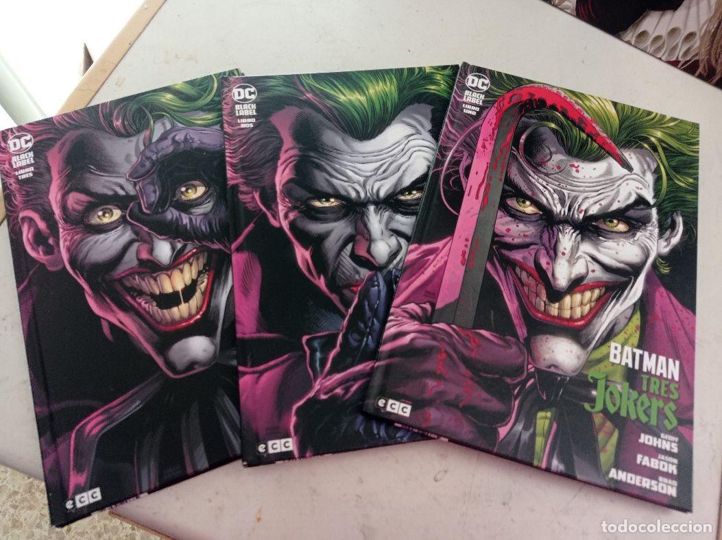 C&oacute;mics: BATMAN TRES JOKER COMPLETA 3 TOMOS ECC - Foto 1