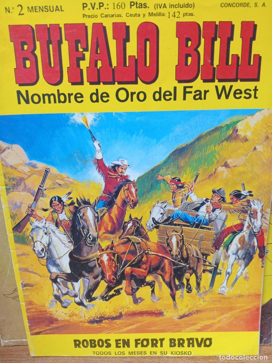 C&oacute;mics: BUFALO BILL - NOMBRE DE ORO DEL FAR WEST - N&ordm; 2 - CONCORDE - Foto 1