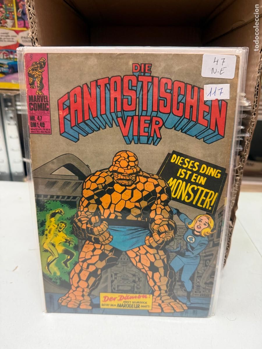 Comics : LOS 4 FANTASTICOS MARVEL COMICS NUMERO 47 EN ALEMAN