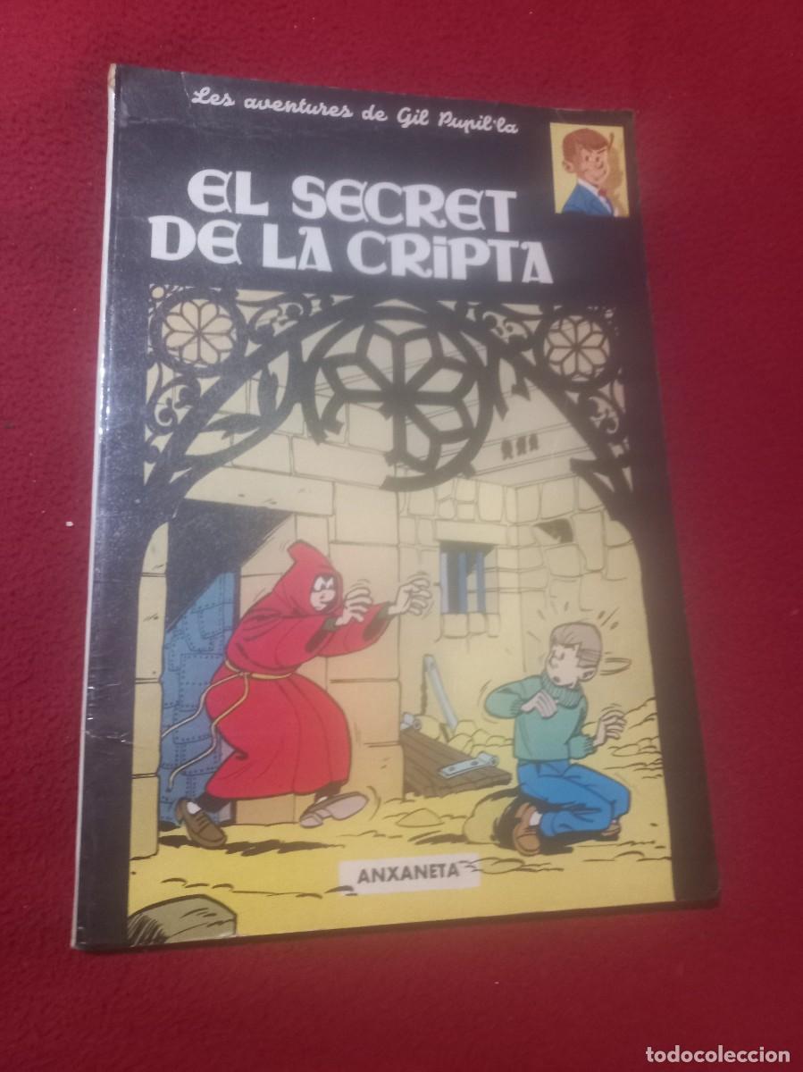C&oacute;mics: EL SECRET DE LA CRIPTA - M. TILLIEUX - ED. ANXANETA - RUSTICA - EN CATALAN - Foto 1