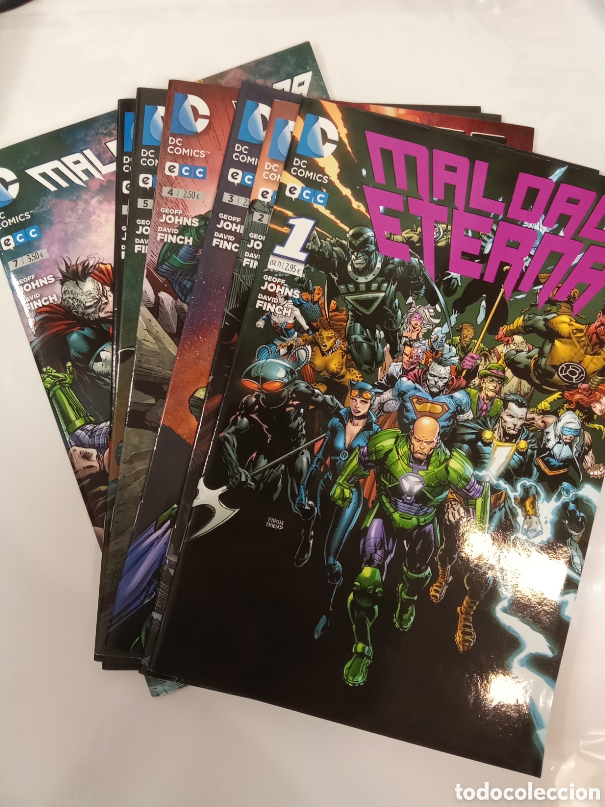 C&oacute;mics: MALDAD ETERNA GEOFF JOHNS Y DAVID FINCH 1 AL 7 (ECC) - Foto 1
