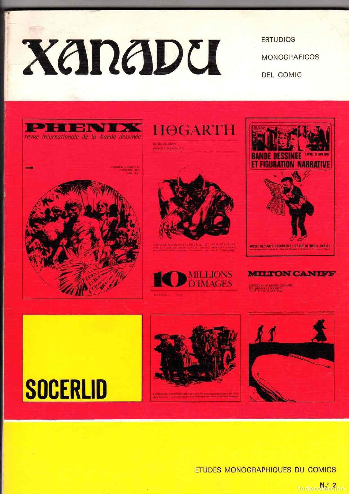 C&oacute;mics: XANADU. ESTUDIOS MONOGRAFICOS DEL COMIC. N&ordm; 2. E. MESEGUER, 1972 - Foto 1