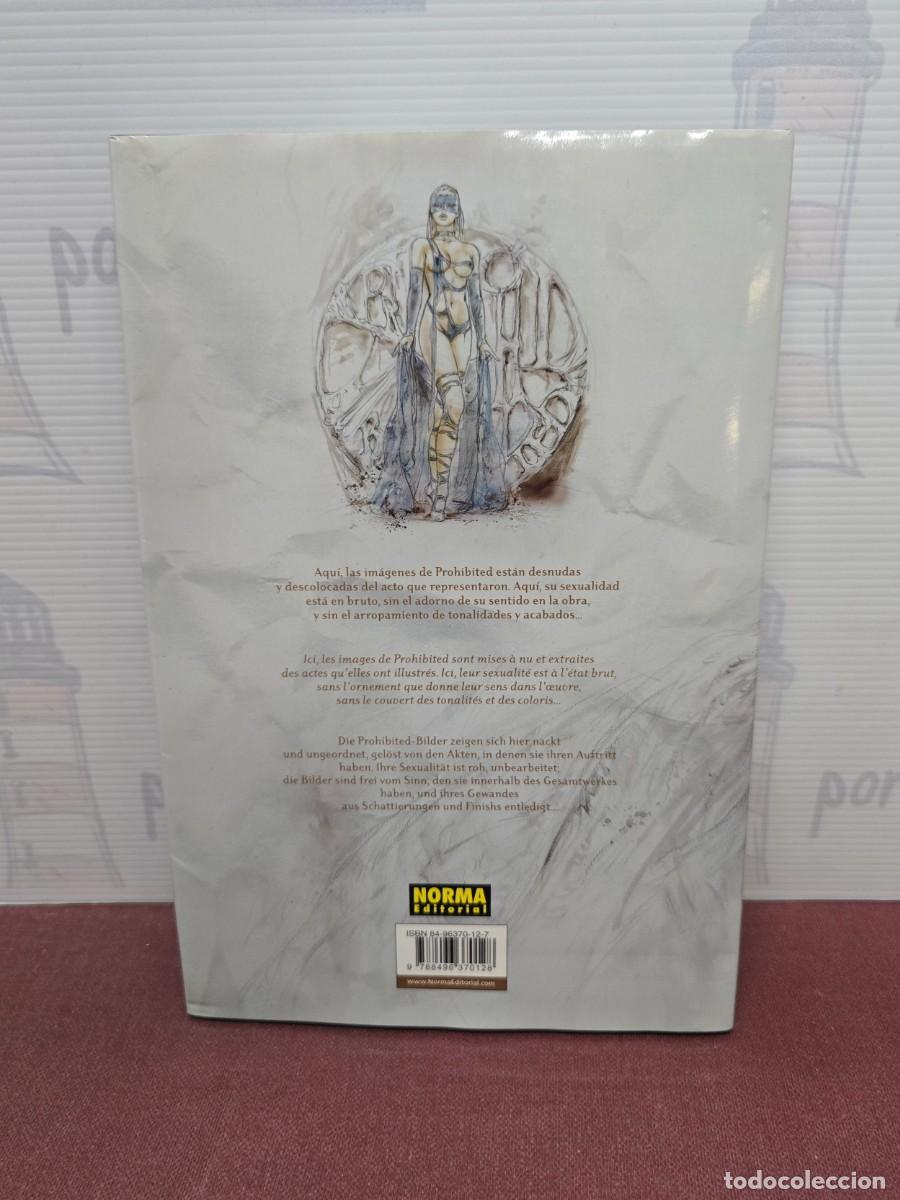 C&oacute;mics: Prohibited - Sketchbook - Luis Royo. Primera Edici&oacute;n 2004 (Curvado) - Foto 2