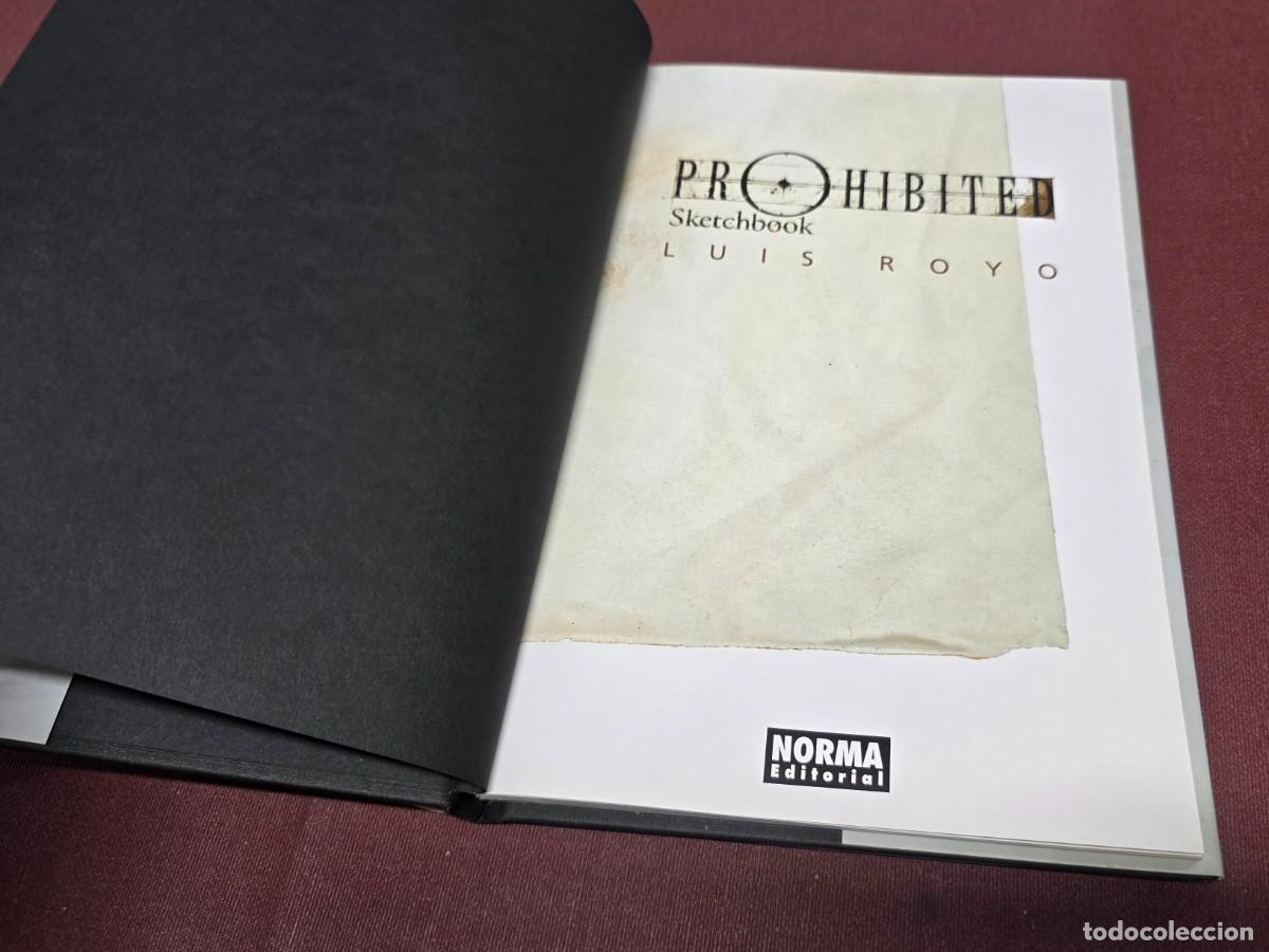 C&oacute;mics: Prohibited - Sketchbook - Luis Royo. Primera Edici&oacute;n 2004 (Curvado) - Foto 5