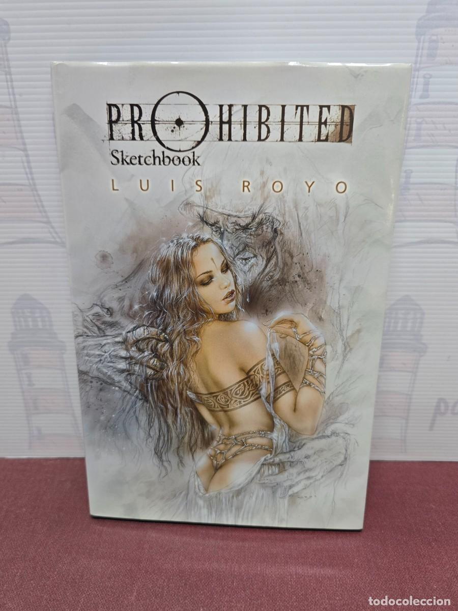 C&oacute;mics: Prohibited - Sketchbook - Luis Royo. Primera Edici&oacute;n 2004 (Curvado) - Foto 1