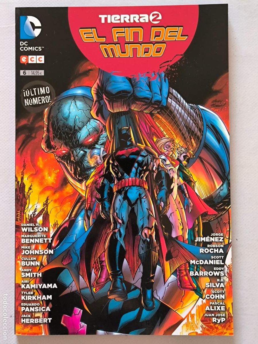 C&oacute;mics: TIERRA 2 N&ordm; 6 - EL FIN DEL MUNDO - DC - ECC (8Cw) - Foto 1