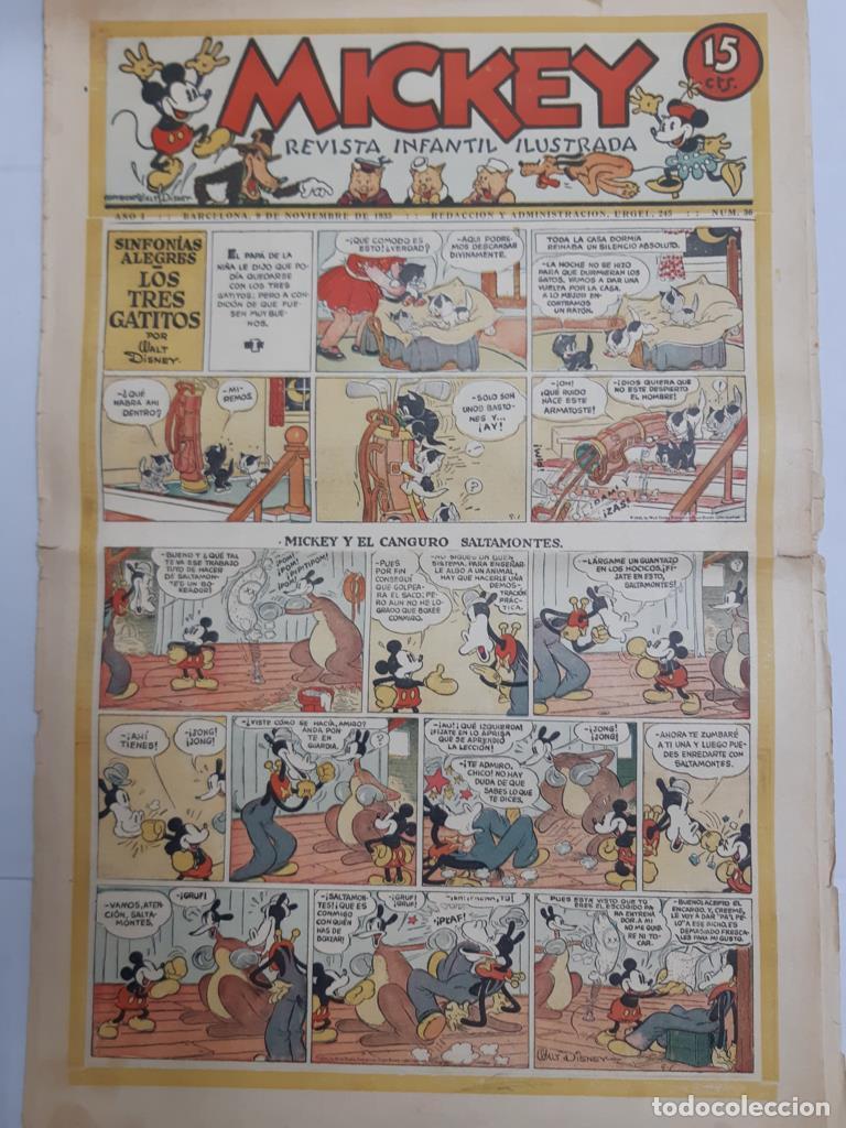 Comics: Mickey revista infantil ilustrada numero 036 (1935) - varios