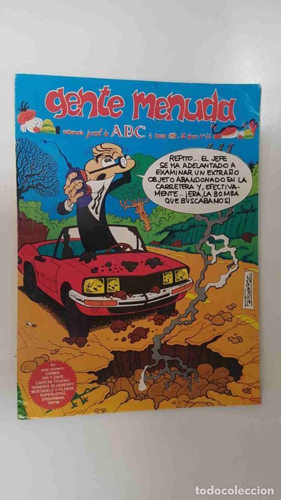Comics: Gente Menuda num 16, III epoca, 04/03/1990 - Conan en Sombras en Zamboula (16), Idolos del deporte: