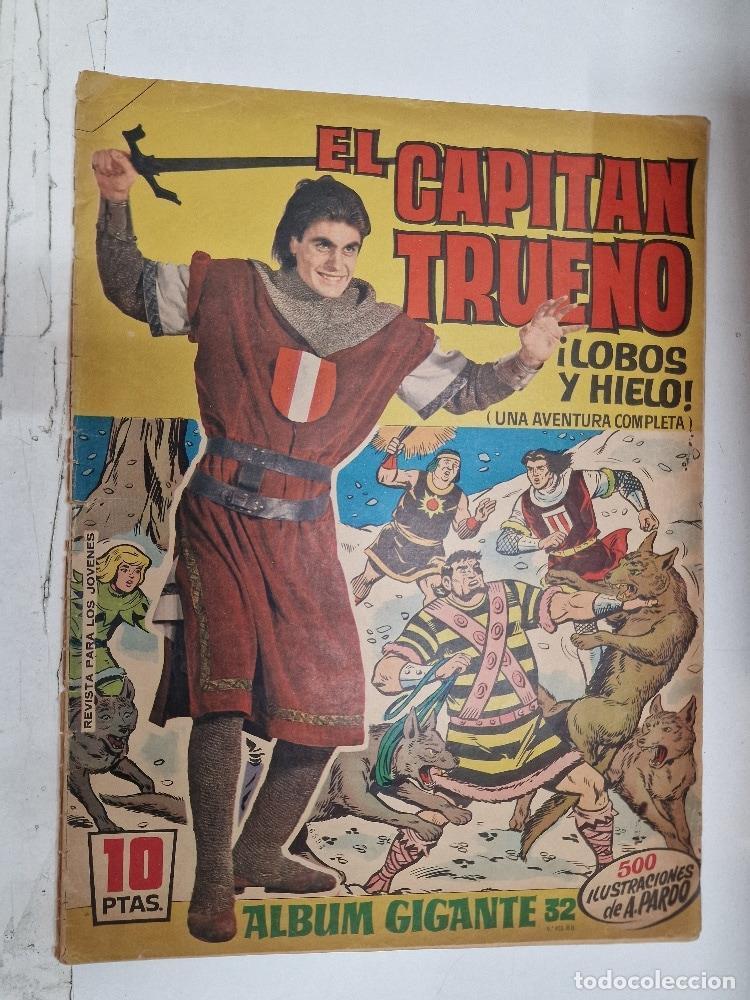 Comics: Album Gigante num 32: El Capitan Trueno - &iexcl;Lobos y hielo! (una aventura completa) - NULL