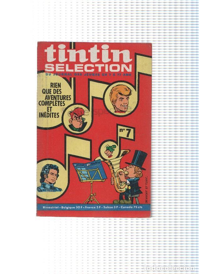 C&oacute;mics: TINTIN SELECTION, Bimestrel: Numero 07 (Dargaud 1970) - VARIOS - Foto 1