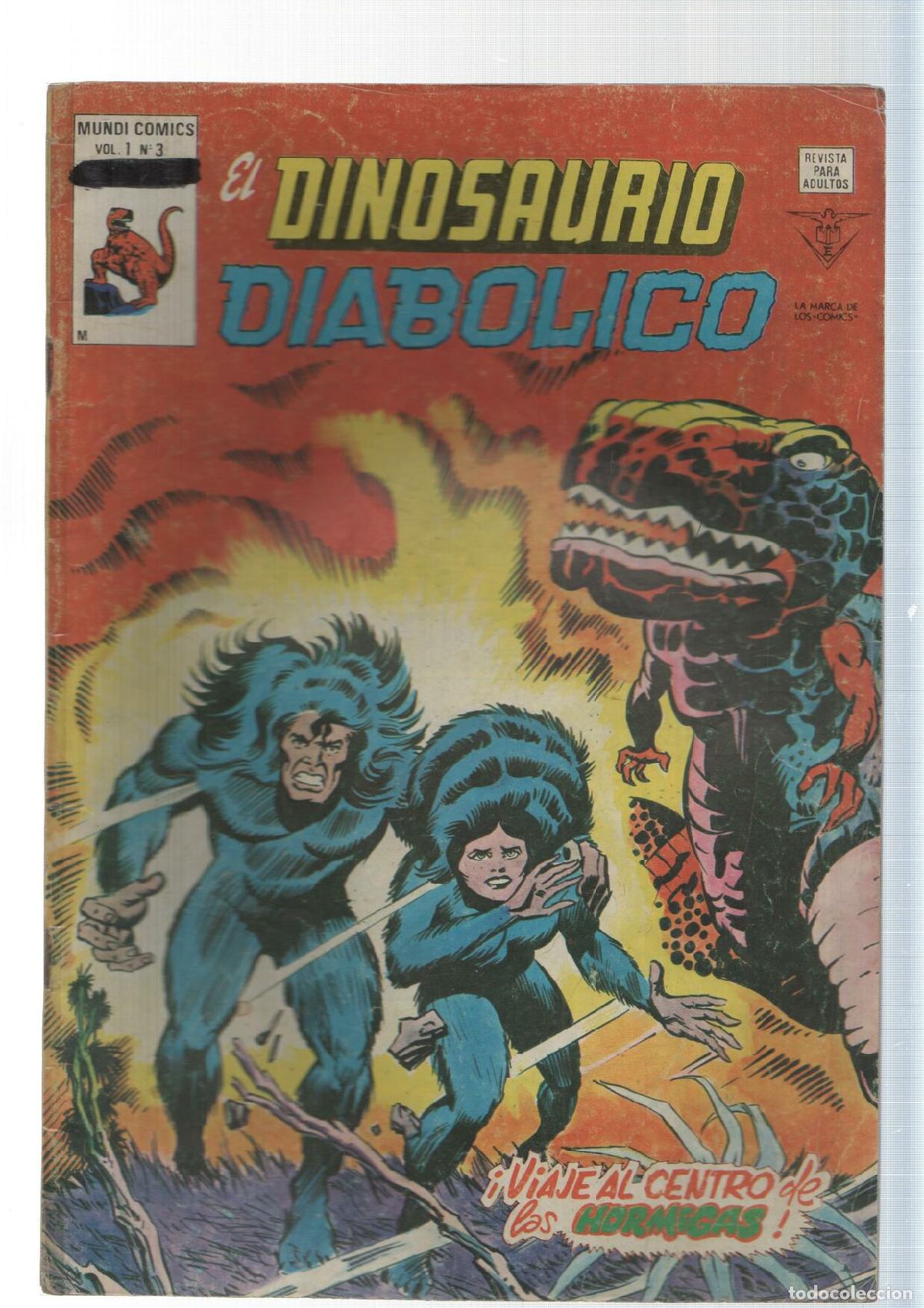 C&oacute;mics: Vertice: Viaje al centro de las hormigas - El Dinosaurio Diabolico vol. 1, numero 3