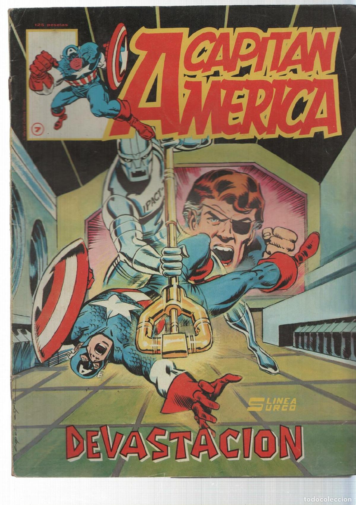 C&oacute;mics: Surco: Devastacion - Capitan America numero 7. - Foto 1