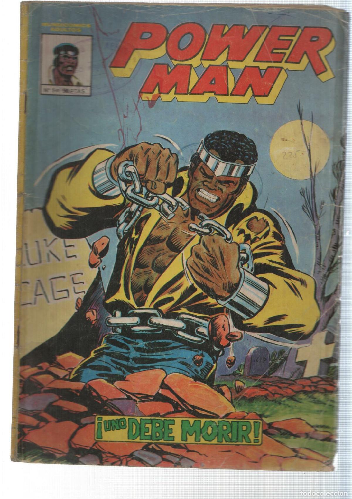 C&oacute;mics: Vertice: Uno debe morir - Power Man numero 1. Mundicomics - Foto 1