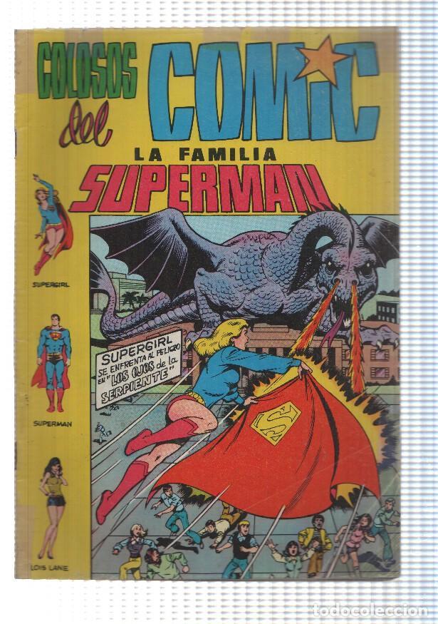 C&oacute;mics: Valenciana: La Familia Superman num 3, Colosos del Comic - Los ojos de la serpiente