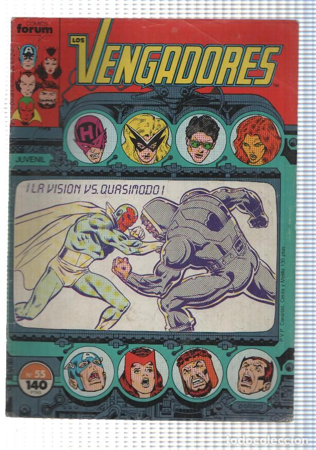 C&oacute;mics: Planeta: Los Vengadores num 55 - Factor decisivo. Vision vs Quasimodo. Comics Forum - Foto 1