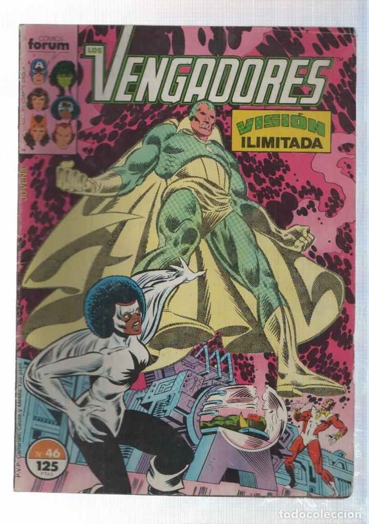 C&oacute;mics: forum comics: Los Vengadores num 46 - Vision ilimitada. Roger Stern, Al Milgrom - NULL - Foto 1