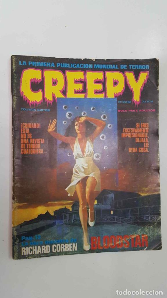 C&oacute;mics: Revista: Creepy num 08 - Bloodstar por Richard Corben, La cena del domingo por Hama y Auraleon - NUL