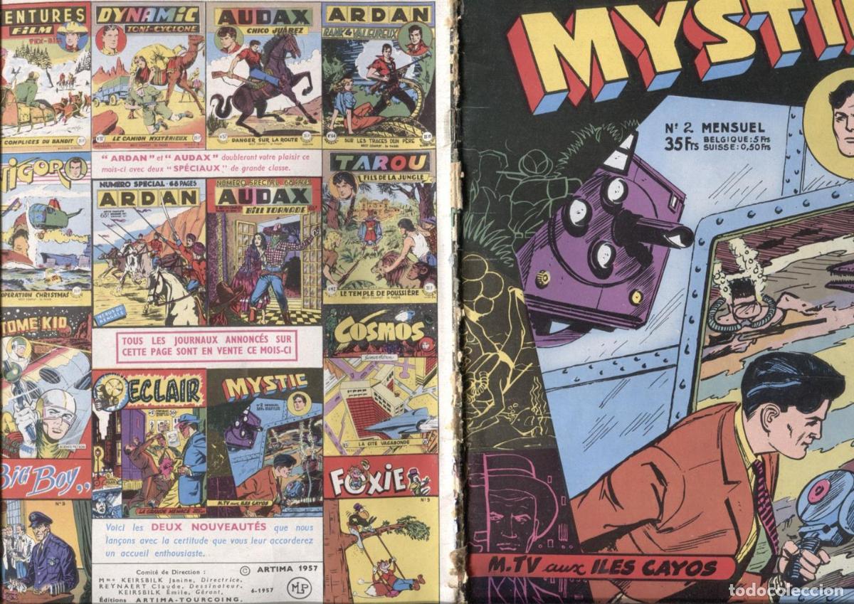 C&oacute;mics: MYSTIC, Le Detective de la Television numero 02 (procede de retapado) - Varios