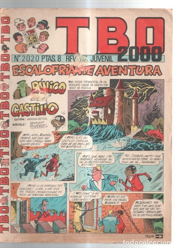 Comics: TBO 2000 numero 2020: Panico en el castillo (Bernet Toledano) (numerado 1 en trasera) - Varios