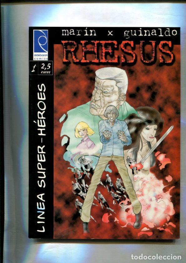 C&oacute;mics: Fanzine: Rhesus - Marin-Guinaldo