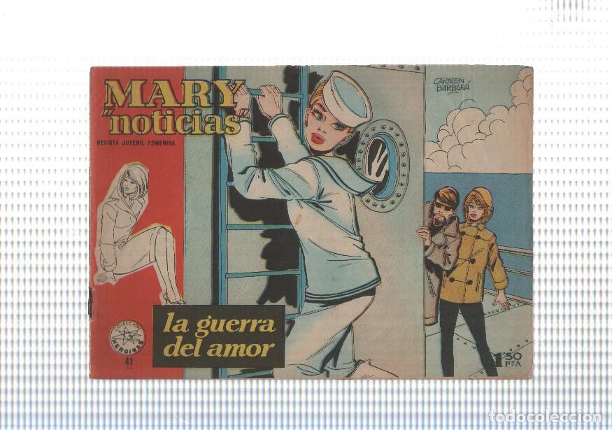 Comics : Mary Noticias numero 041: trasera propaganda del tomo 1 de la coleccion - Roy Mark-Carmen barbara