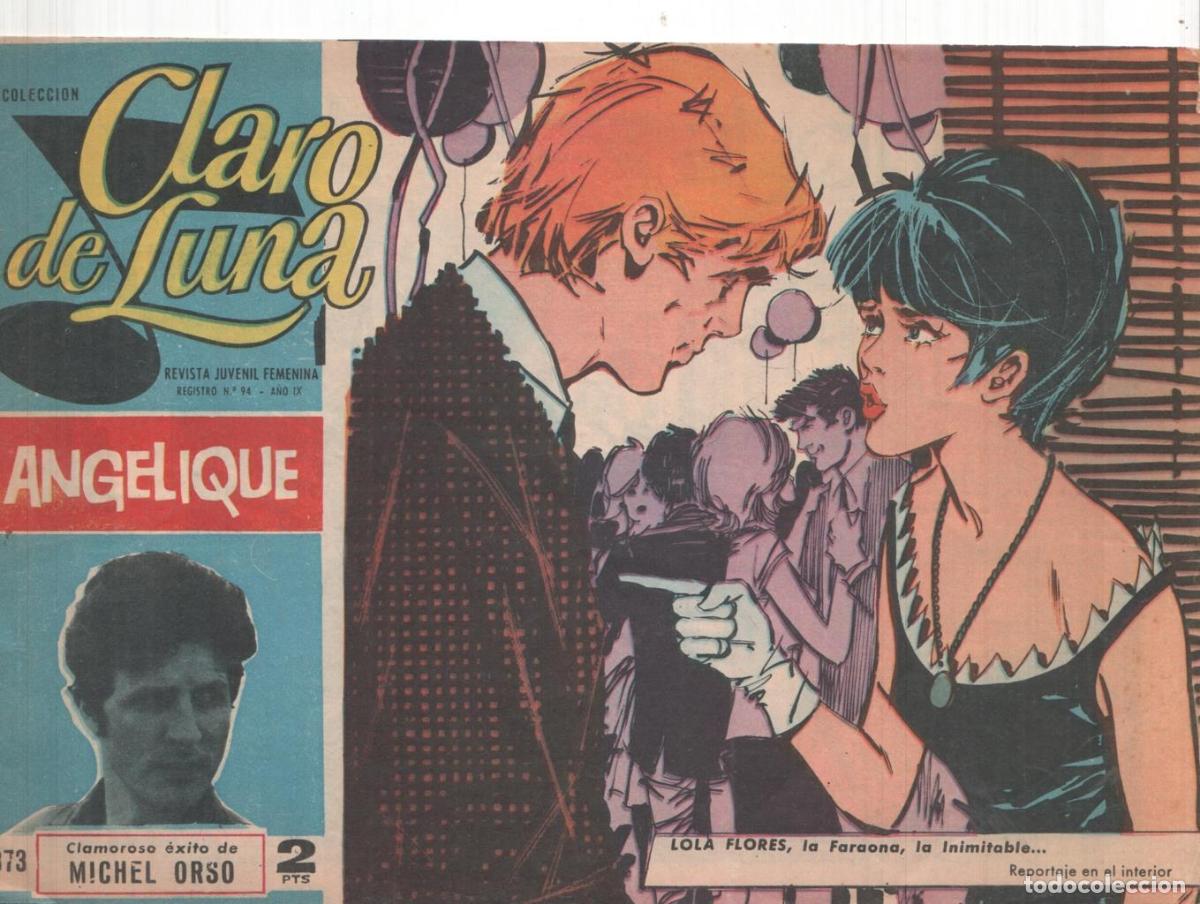 Comics: Claro de Luna numero 373: reportaje sobre Lola Flores (numerado 1 en trasera) - Michel Orso-Jorge Ba