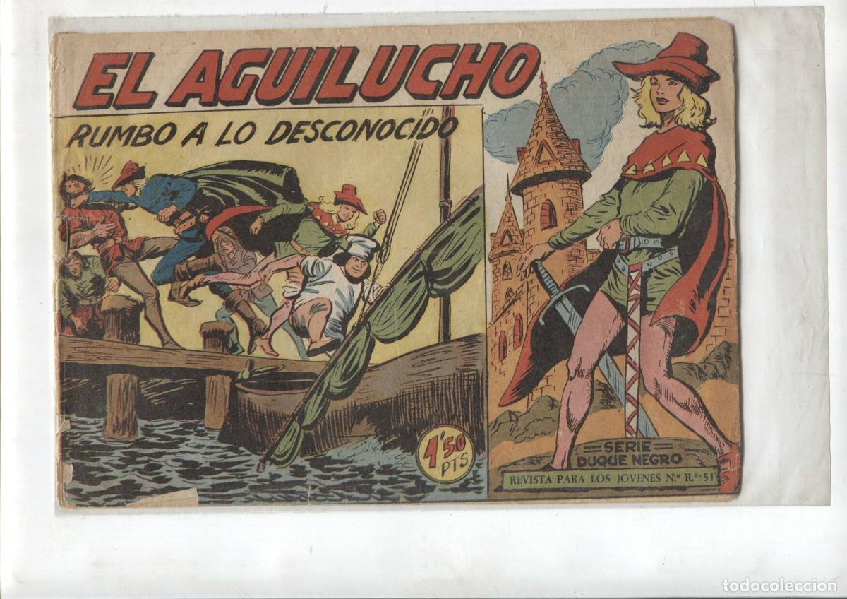 Comics: Original: El Aguilucho de Maga numero 30: Rumbo a lo desconocido - Manuel Gago