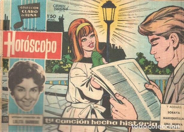 Comics: Claro de Luna numero 121: Horoscopo (Lolita Garrido) - Lolita Garrido-Carmen barbara